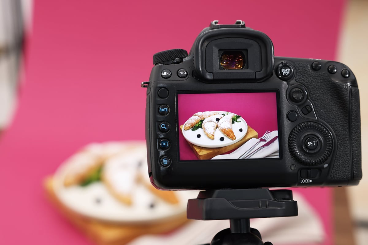 Food photographed inside the FO-CAL app